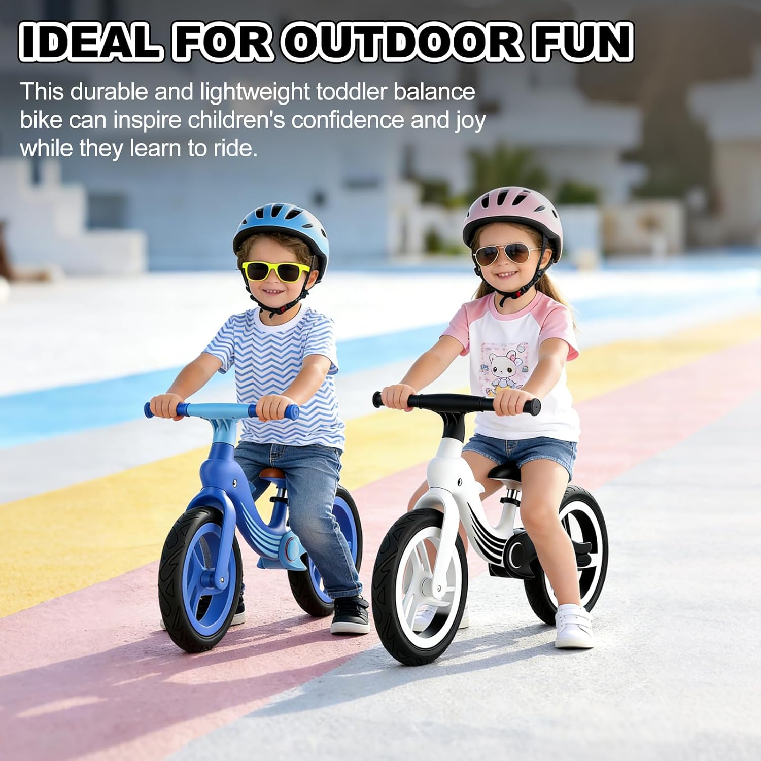 Toddler Balance Bike 2 Year Old, 12 Inch No Pedal Kids Bike for 2-5 Years Old, Kids Bicycle for Age 24 Months to 5 Years Old Boys Girls Birthday Christmas Toy Gift