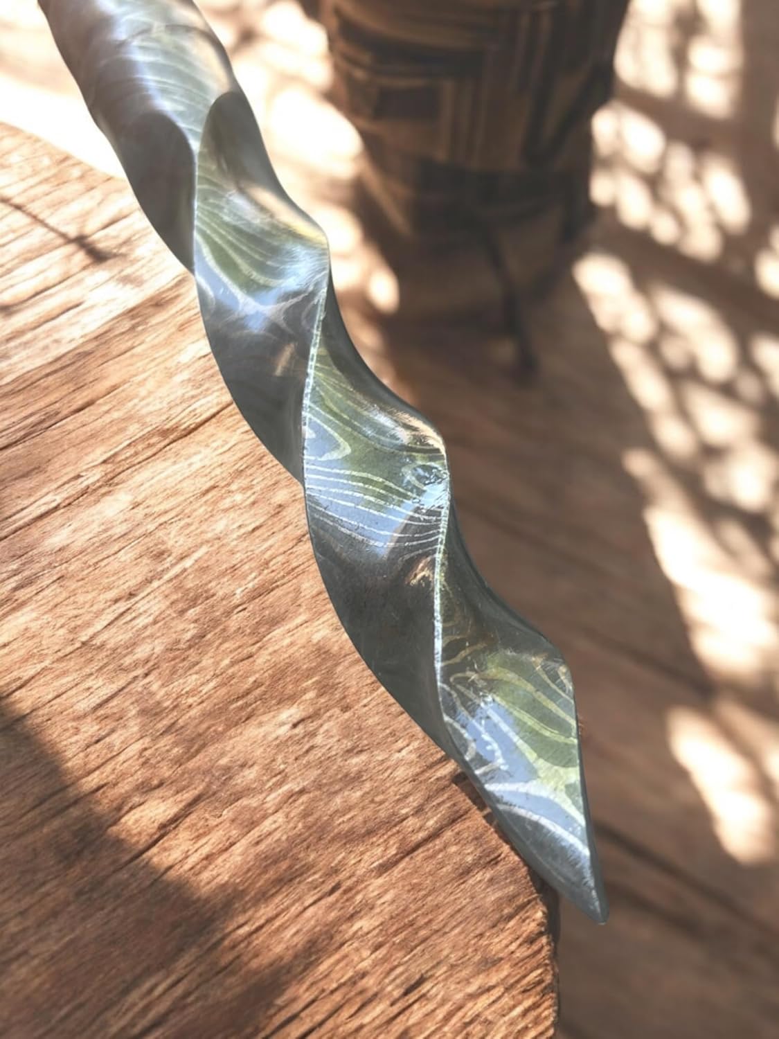 Poshland DG-21 Custom Handmade Damascus Steel- Classic Piece Of ART (DG-21)