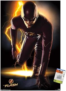 DC Comics TV - The Flash - Portrait Wall Poster with Push Pins