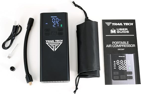 TIRE REPAIR KIT and Portable Air Compressor Bundle