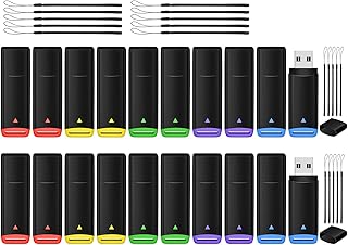 AGECASH USB Flash Drive 20 Pack 8GB Bulk USB 2.0 Flash Drives Thumb Drive 20Pack Memory Stick Jump Drives Multipack Zip Dr Price In India