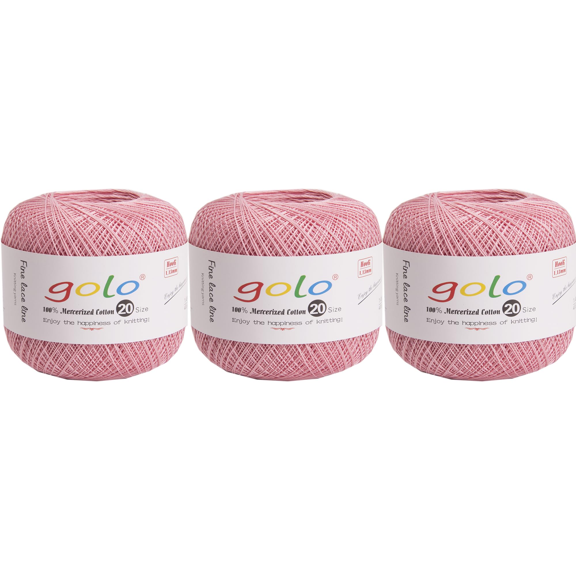 Crochet Thread Embroidery Thread 10gX9 Crochet Yarn for Hand Knitting 20-9-2 — image 1
