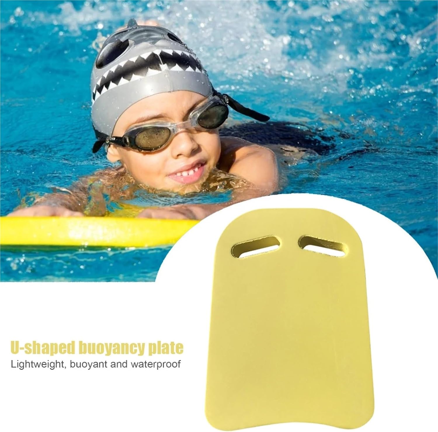 Swimming Kickboard Aid Paddle 3 Pcs Swimming Kickboard Waterproof Beginners Water Board Portable Foam Swim Kick for Training