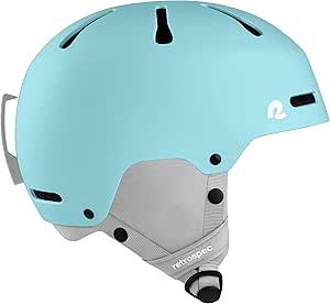 Comstock Kids Ski & Snowboard Helmet with ABS Shell, EPS Impact Protection & 10 Cooling Vents - Adjustable Winter Sports Gear, Goggle Clip