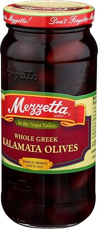 Mezzetta Whole Greek Kalamata Olives, 10 Oz