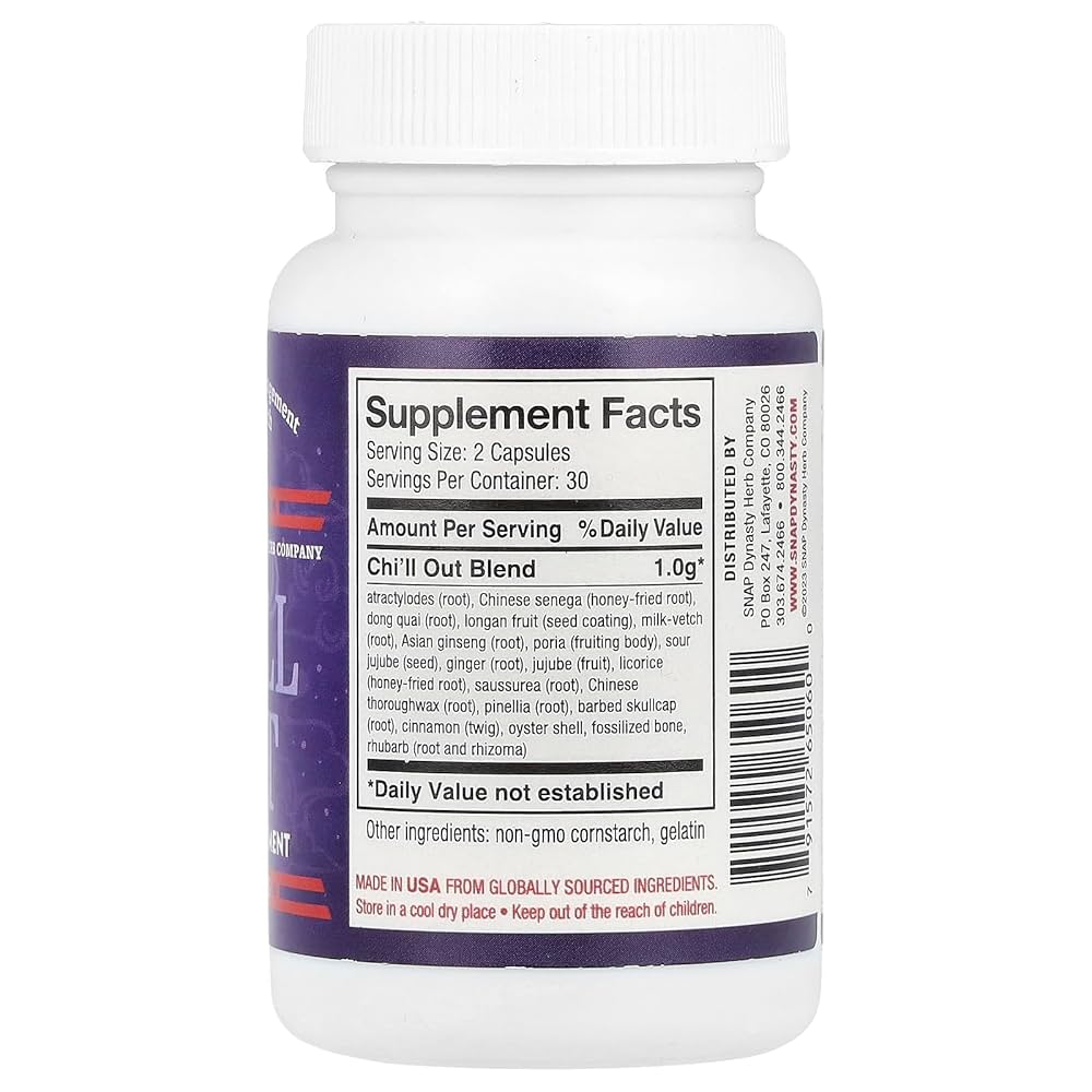 Amazon.com: OHCO Chill Out 60 Capsule : Health & Household