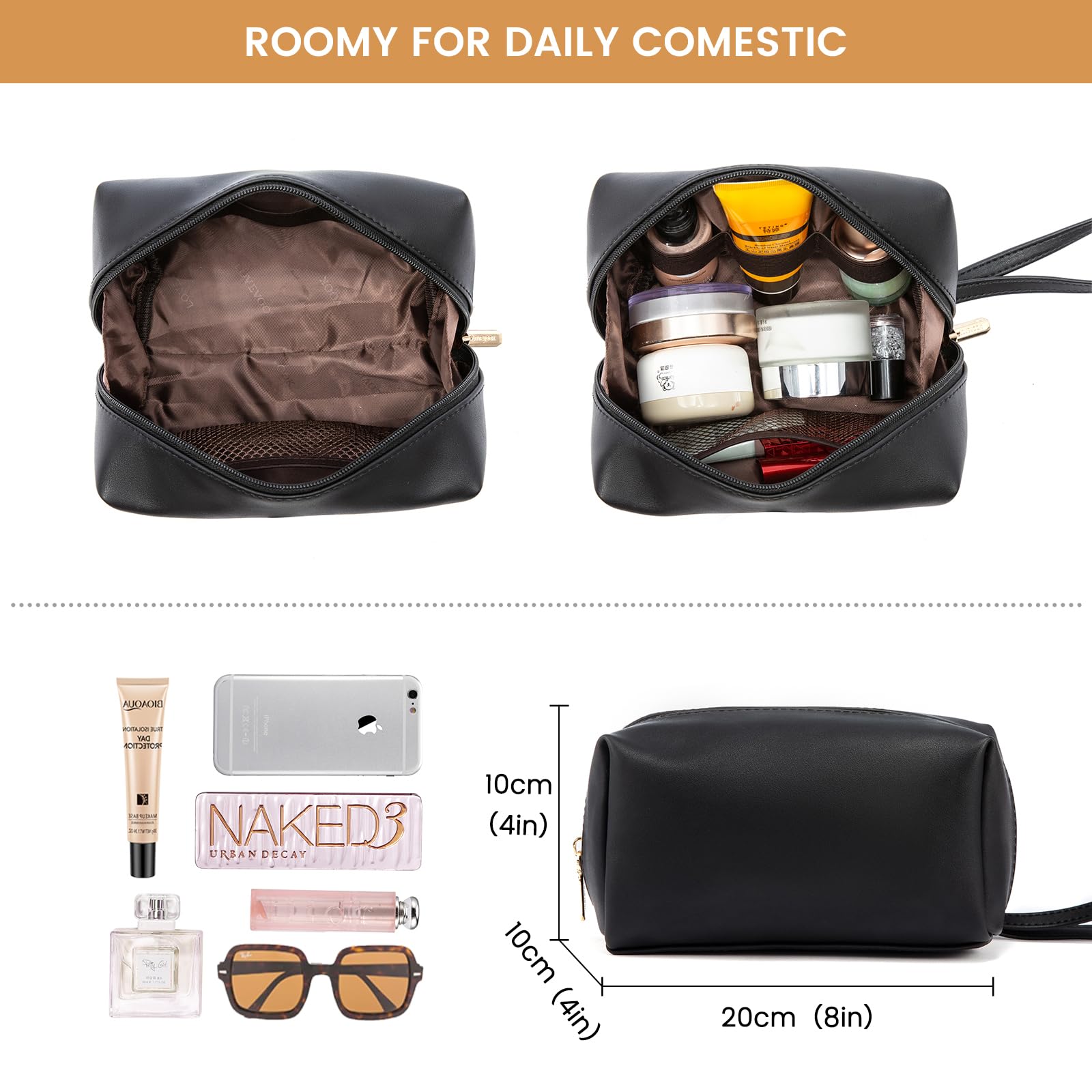 LOVEVOOK Laptoptasche 15,6 Zoll Handtasche Damen Umhängetasche Leder Tote Bag Women Shoulder Crossbody Bag Große Shopper Tasche Elegante Schultertasche Aktentasche Arbeitstasche Lehrertasche für Büro