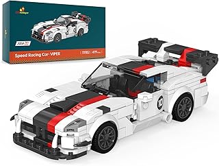 Viper Racing Cars Building Block Sets for Boys 8,9,10,11,12 13 14+, Super Cars Building Block Toys, Adult Collectible Model Cars Kits to Build, Toys Gifts for Boys Girls Birthday