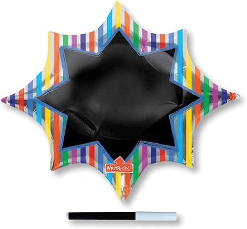 Burton Burton Write On FoilMylar Globo Burton Burton Write On FoilMylar Globo