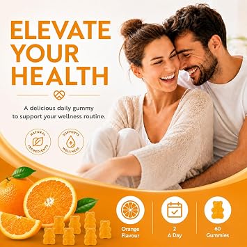 Berberine Gummies with Ceylon Cinnamon & Turmeric – High Strength Berberine HCL Supplement for Metabolic Support, Blood Sugar Balance – Vegan & Gluten-Free – 60 Gummies