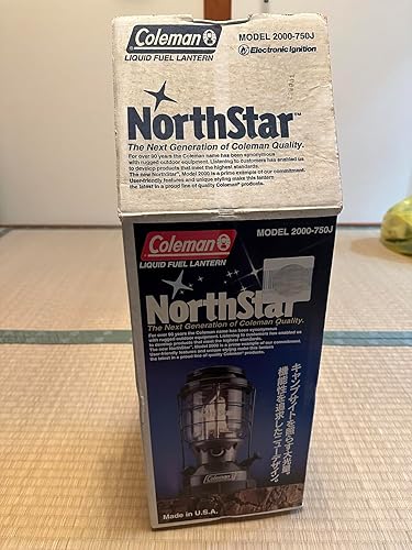 Coleman Lantern　Model2000-750J　NorthStar Coleman Coleman Northstar Tube Mantle Lantern 2000-750J NEW JPN | eBay
