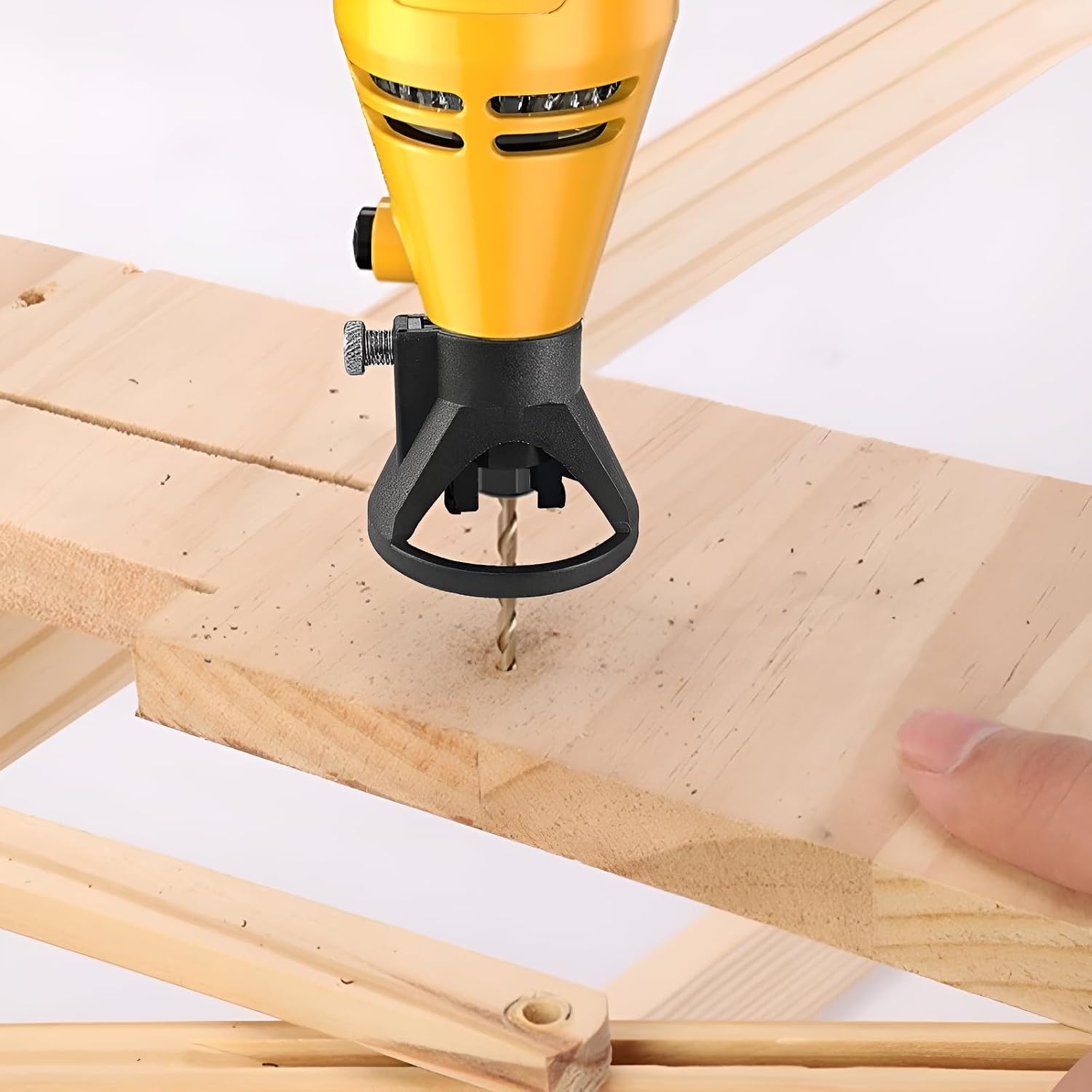Rotary Tool Cutting Guide Kit with HSS Bits, 29 Pcs