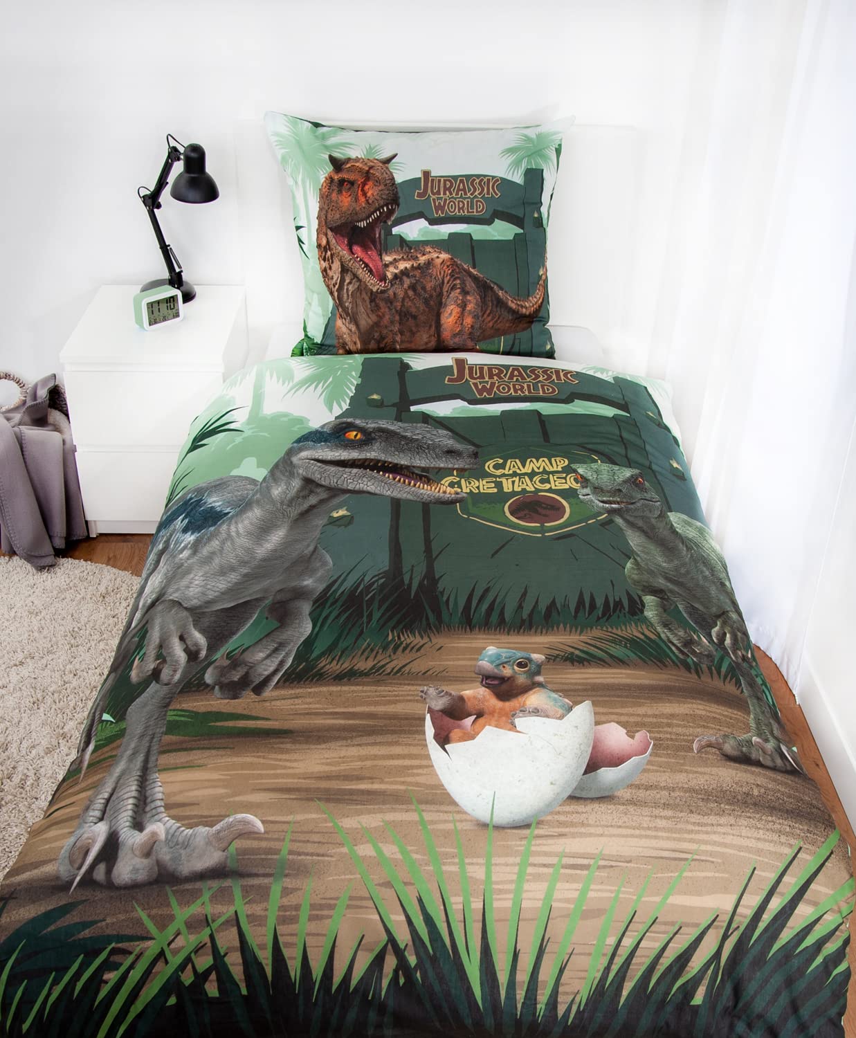 Herding Beddengoedset, katoen, meerkleurig, 65 x 65 cm, 140 x 200 cm Herding Beddengoedset, katoen, meerkleurig, 65 x 65 cm, 140 x 200 cm
