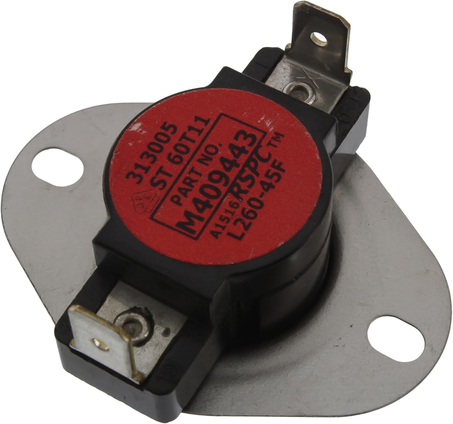 ALLIANCE LAUNDRY SYSTEMS Thermostat Lim 260F Red (M409443)