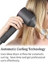 Vista 4 de Varitas rizadoras automáticas con 2 rizadores para secador de pelo supersónico Dyson Airwrap, herramienta de hierro para peinar cabello largo