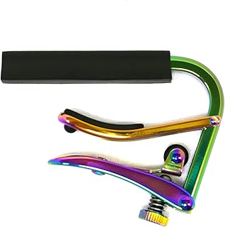 Shubb Guitar Capo C2p/B Paua Pearl Black Sleeve for Nylon String
