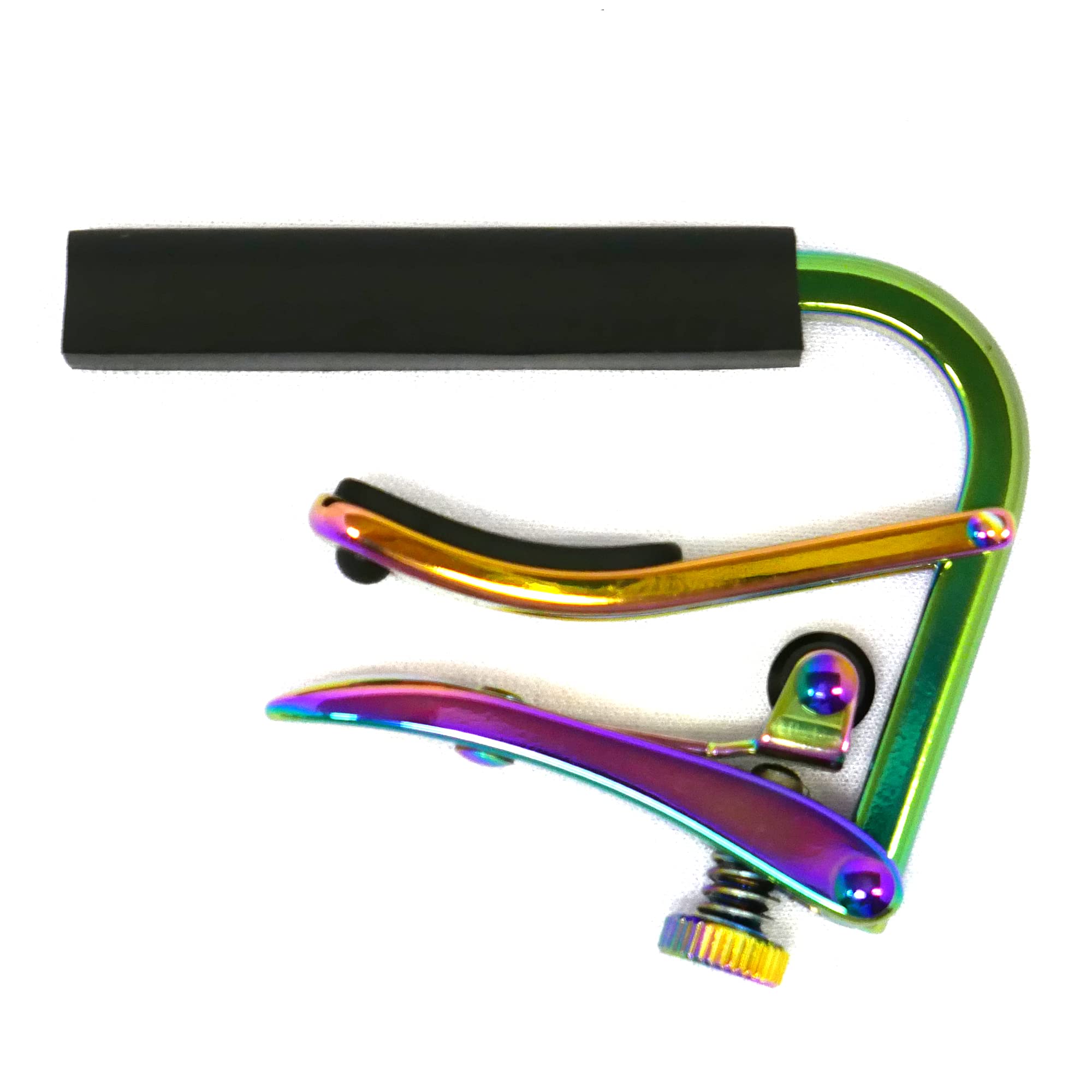 Shubb Guitar Capo C2p/B Paua Pearl Black Sleeve for Nylon String