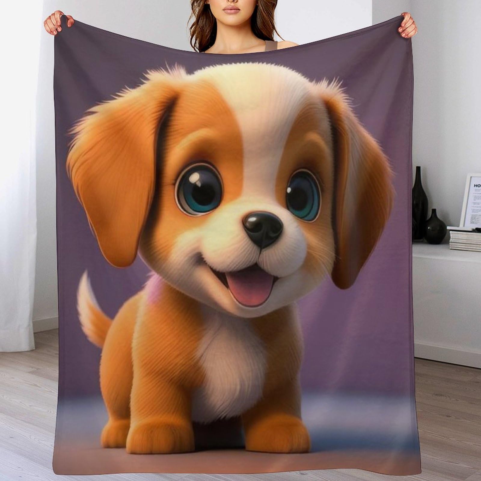 Couverture de canapé en flanelle douce de 180x200cm pour des soirées cocooning