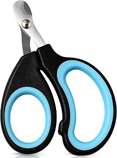 Dog Nail Scissor Clippers for Small Pets | Kitten Nail Clipper & Trimmer for Cats & Puppies