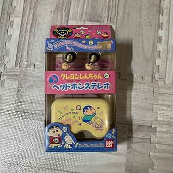 クレヨンしんちゃん ヘッドホンステレオ　レトロ ジャンク品 クレヨンしんちゃんヘッドホンステレオ昭和レトロ