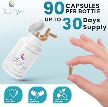 FoliumpX Pure Pine Tree Parts/Grape Seed Extract: Nature's Powerhouse Support for Full Body Cleanse and Metal Detox