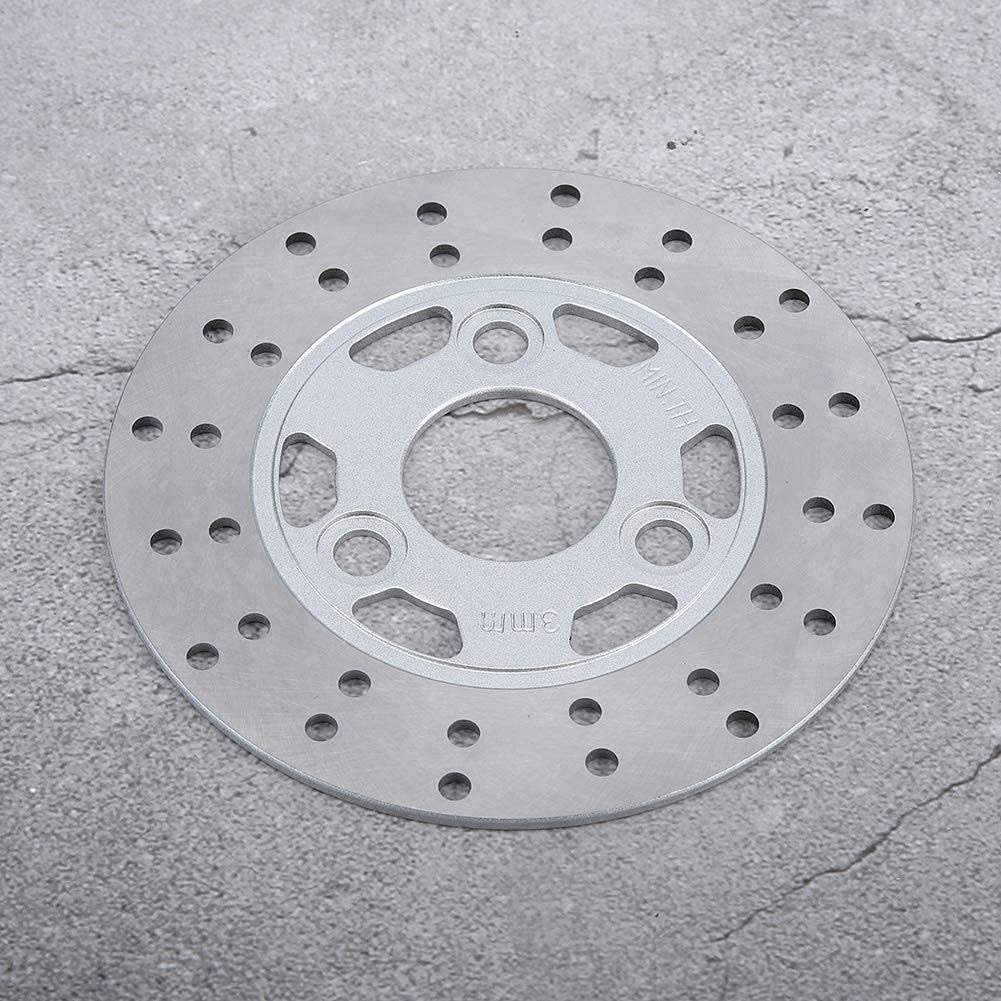 Aramox Tarcza hamulcowa motocykla, wirnik hamulca tarczowego motocykla, hamulec motocyklowy ze stopu aluminium Motocykl 3 wzór śrub 155 MM Tarcza hamulcowa do skutera GY6 Motorower Z50 Z50A Z50J DR11
