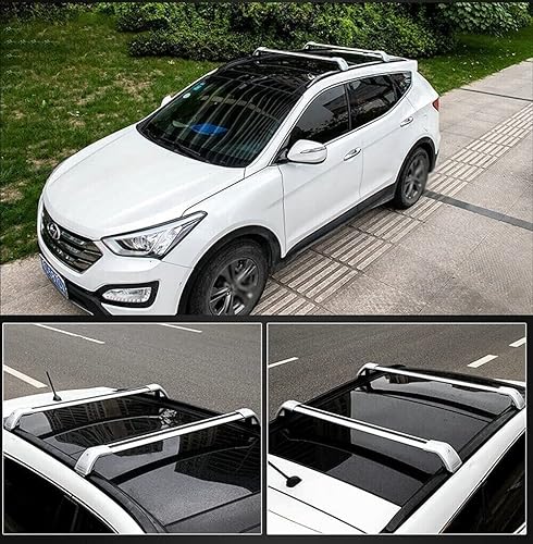 Miniatura 4 de Barras transversales para portaequipajes compatibles con Audi Q8 2019-2024 barras de aluminio portaequipajes