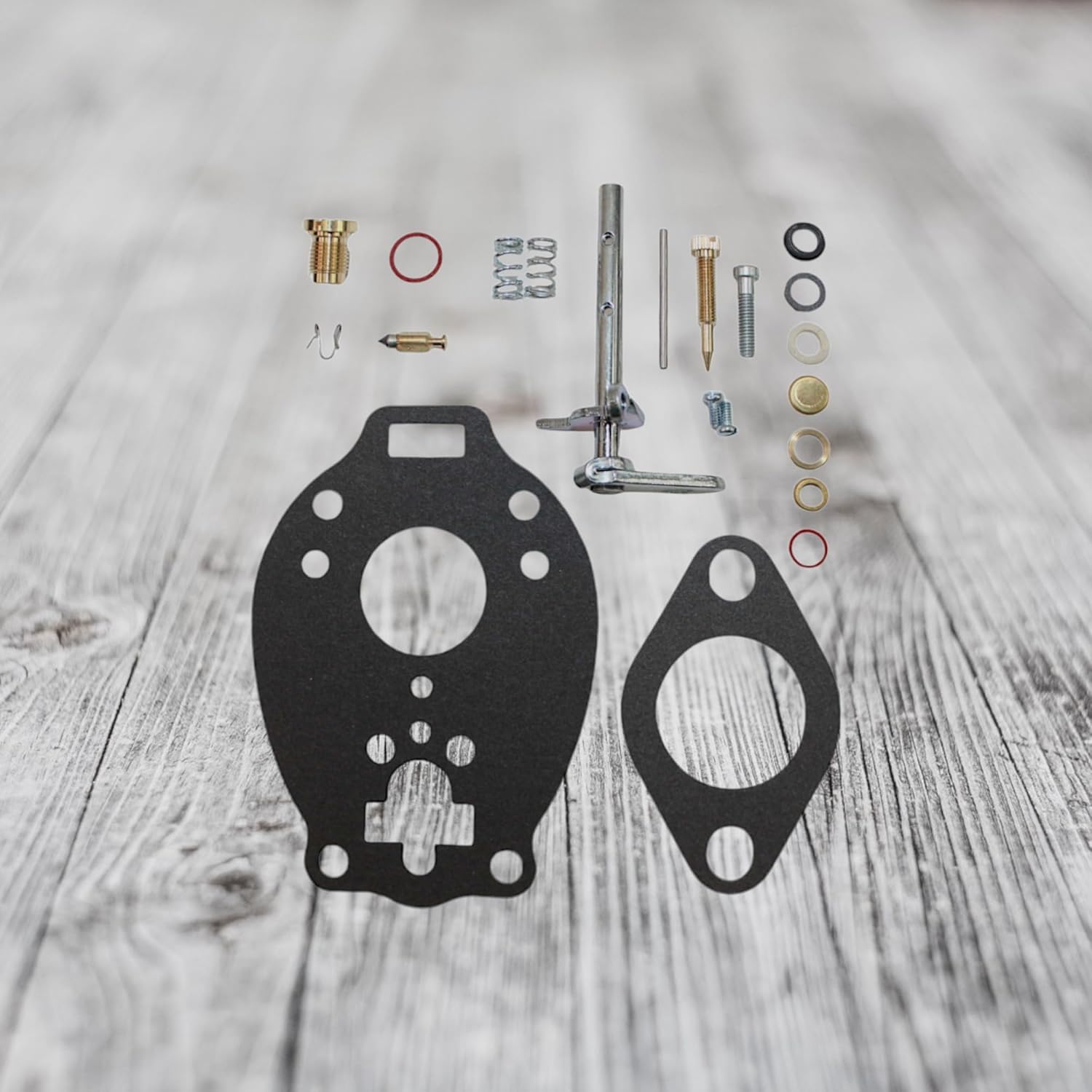 Basic Carburetor Repair Rebuild Kit Fits John Deere 1010 Tractor (For Marvel Schebler TSX809 TSX860 carburetors)