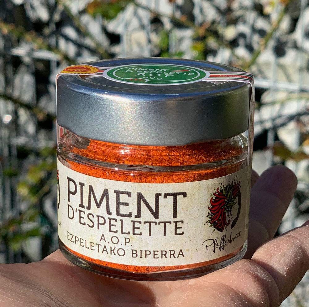 40g Piment d´Espelette AOP original im Glas - fruchtiger Chili