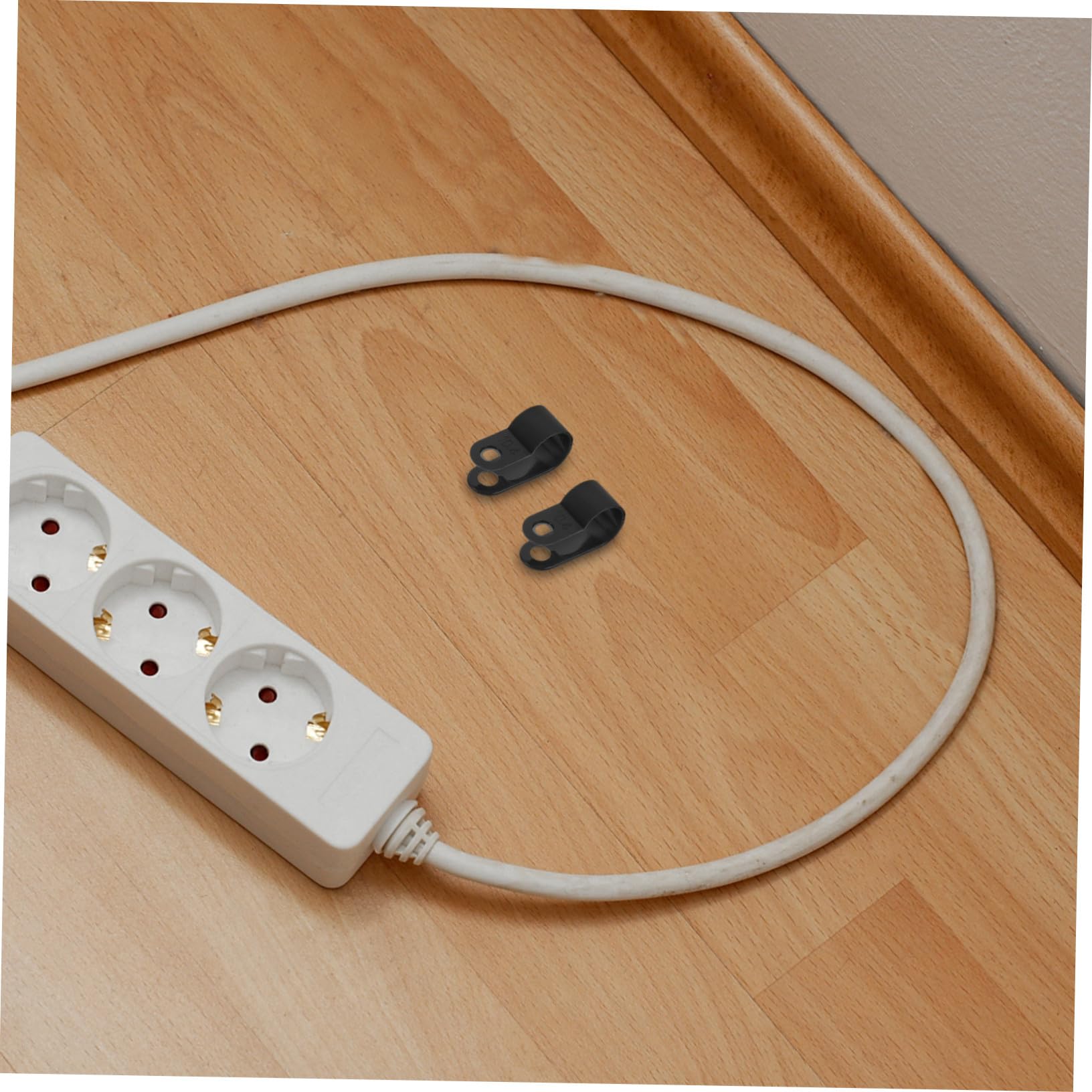 3000 Teiliges Kabelclips- Kleine R-förmige Nylon-kabelklemmen Vielseitige Kabelhalter für Kabelmanagement Einfache Montage für Büro Zuhause und Schlafzimmer Schwarz