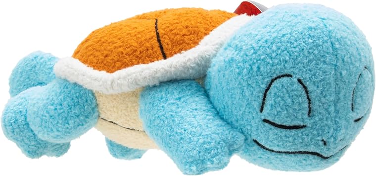 Pokémon Sleeping Plush - 5-Inch - Bulbasaur, Charmander, Squirtle