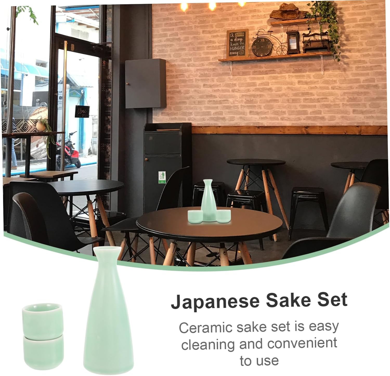 Japanese Sake Set 4 Ceramic Sake Cups and Traditional Japanese Drinkware for Housewarming and Celebrations