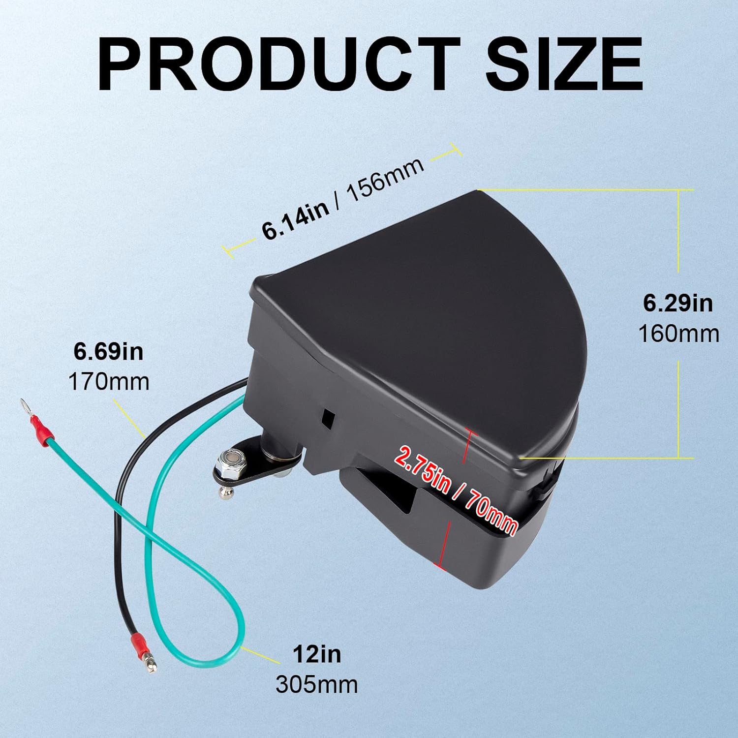 V-Glide Wiper Switch Compatible with Club Car DS Golf Carts 36 Volt 1988-Up Replacement for 1016140