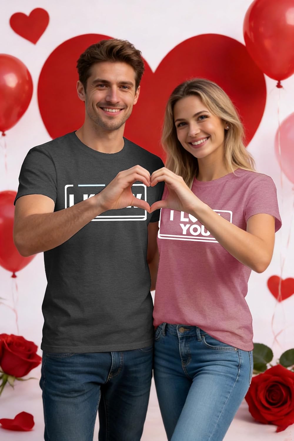 Love Valentines T-Shirt - Image 5