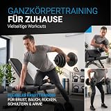 ArtSport Ensemble d'haltères 20 kg – Ensemble d'entraînement de musculation avec 2 haltères courts, 12 disques d'haltères, 4 fermetures en étoile et poignées antidérapantes pour la maison - 2