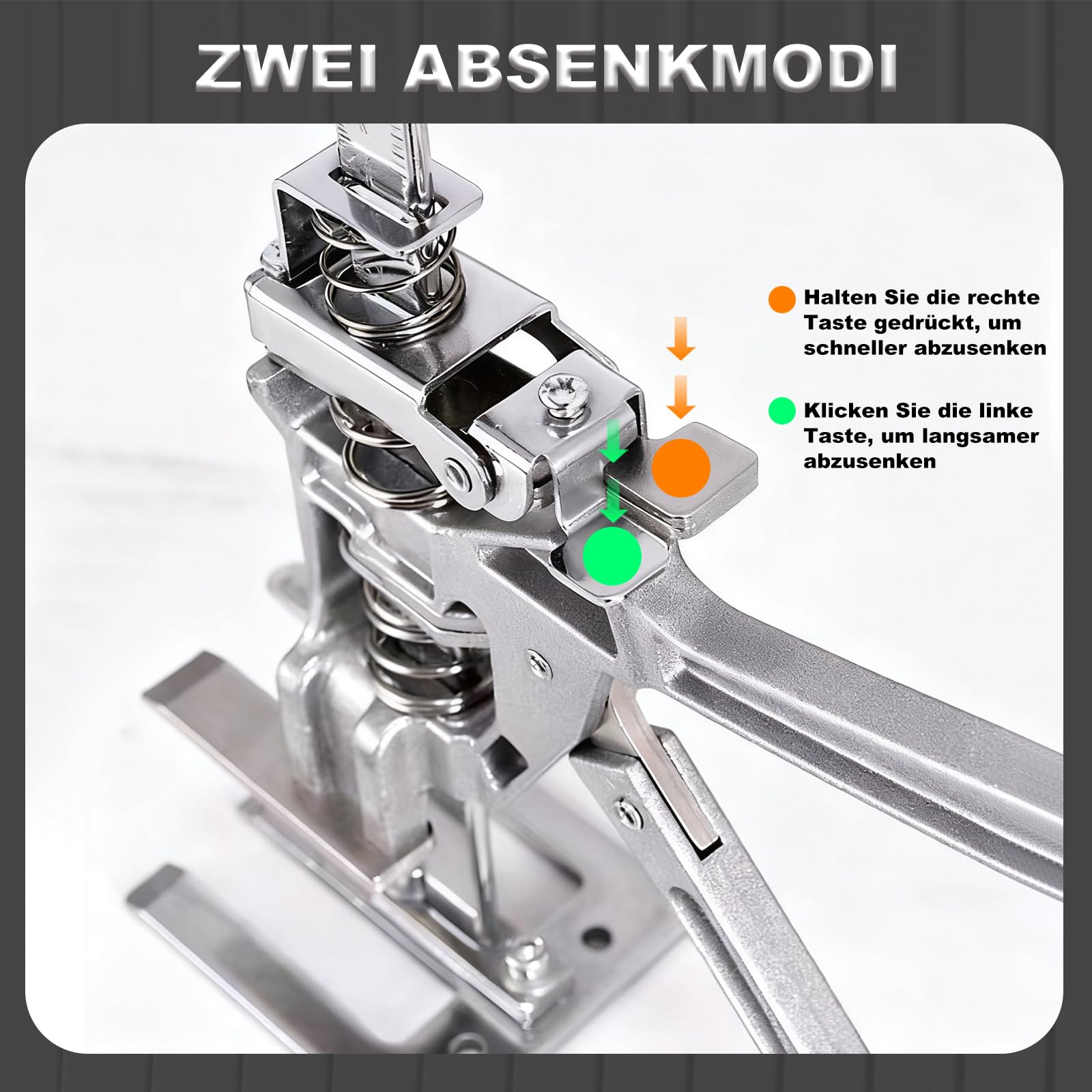 2 Stück Arbeitssparender Armheber - Hand Lifting Jack Tool, Arbeitssparende Hebebühnen, mit Feinabstimmungsfunktion für Die Montage Von Schränken, Türen, Fenstern und Möbeln, Tragkraft 200 kg
