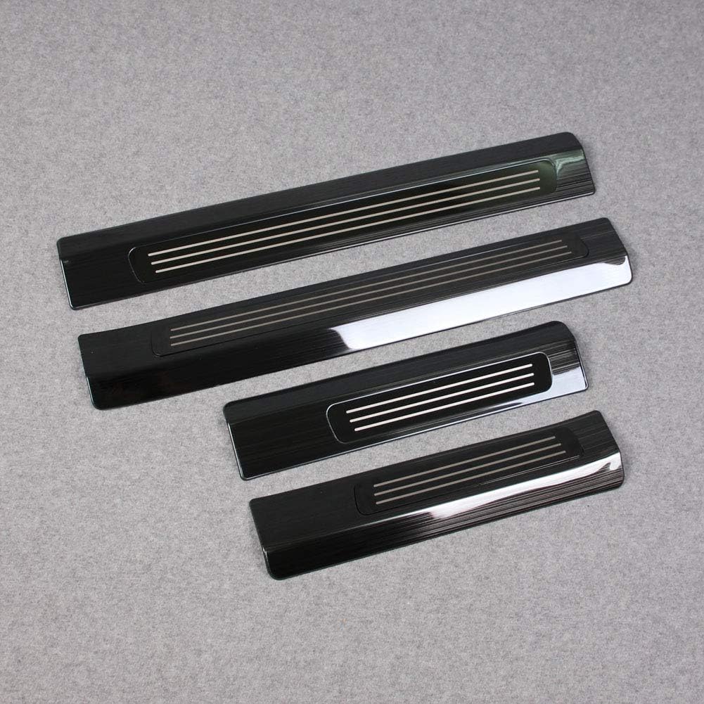 🔥 Flаѕh Sаlе Rqing for Volvo XC90 2016 2017 2018 2019 2020 2021 Outside Door Sill Plate Cover Trims (Black) Blасk Frіdау - 80% оƒƒ Rqing for Volvo XC90 2016 2017 2018 2019 2020 2021 Outside Door Sill Plate Cover Trims (Black)