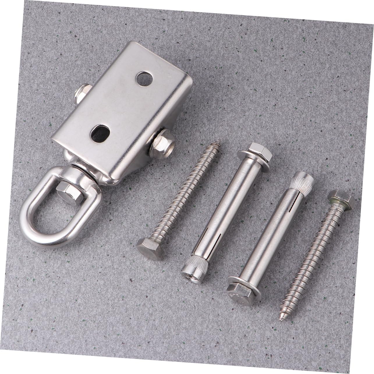 Outanaya Stainless Steel Swivel Hook for Hammock Chair Heavy Duty Hanging Seat Accessory Kit for Use Rotation Easy Installation for Swings and Punching Bags