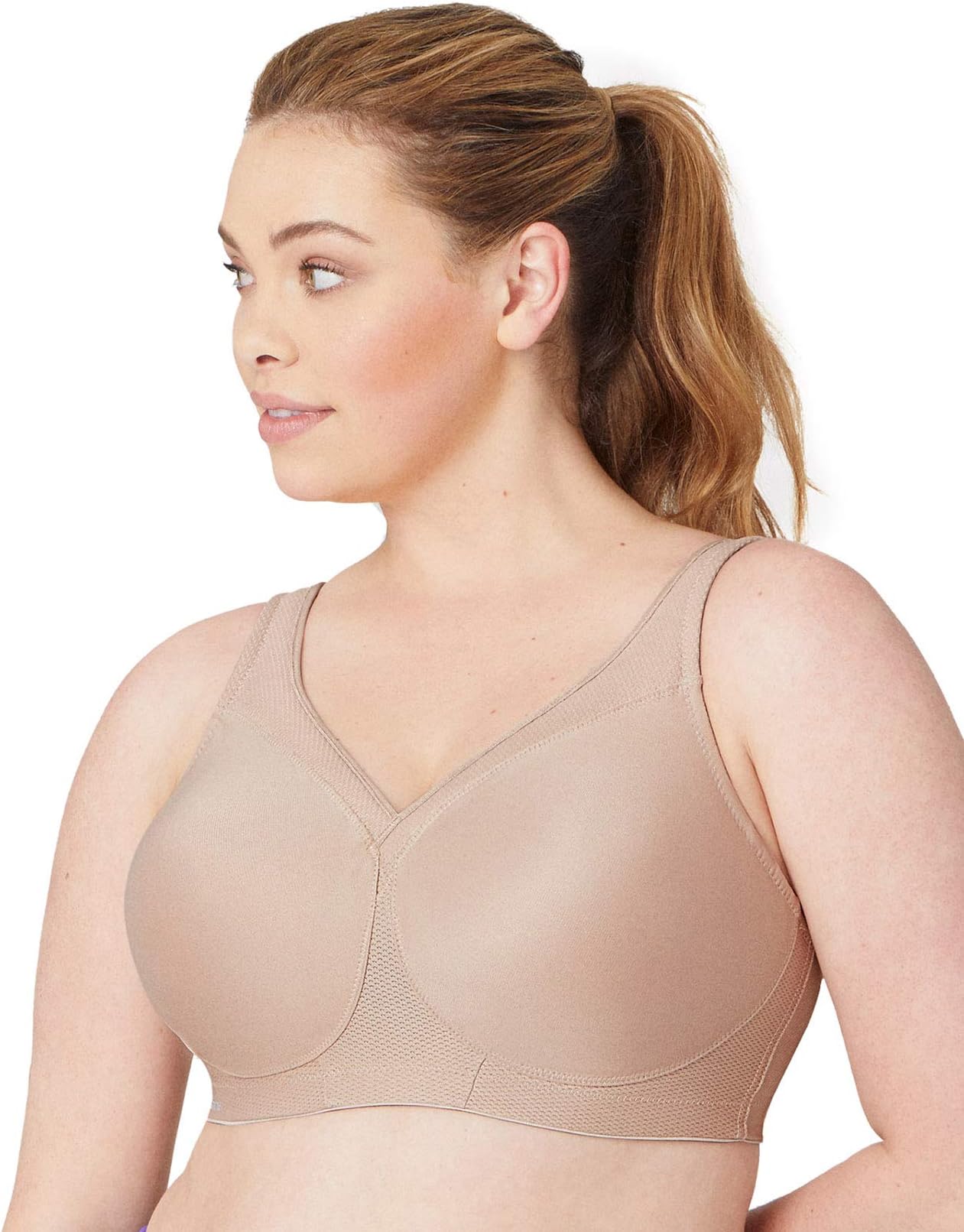 Glamorisewomens Magiclift Seamless Sports Bra Wirefree 1006 T-Shirt Bra (pack of 1)