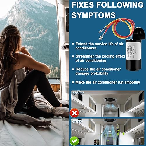 Miniatura 4 de AMI PARTS - Kit de arranque duro para aire acondicionado 8333A9021, compatible con kit de condensador de arranque duro Coleman 8333a9021 PKG