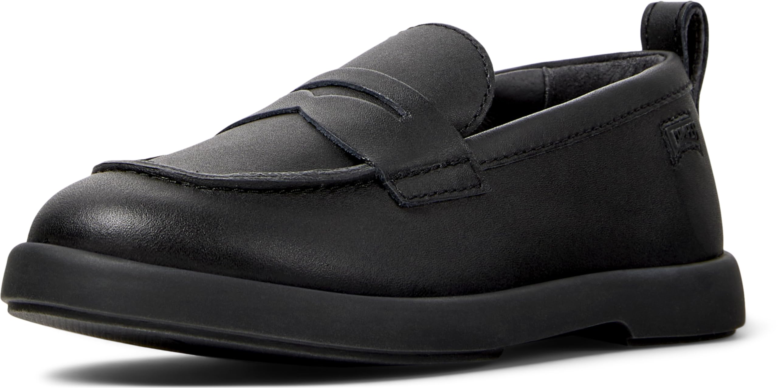Camper Duet K800609, Moccasin, Schwarz 001, 8.5 UK Child