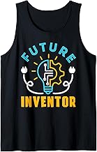 Future Inventor Creator Lightbulb Innovator Kids Inventor Tank Top