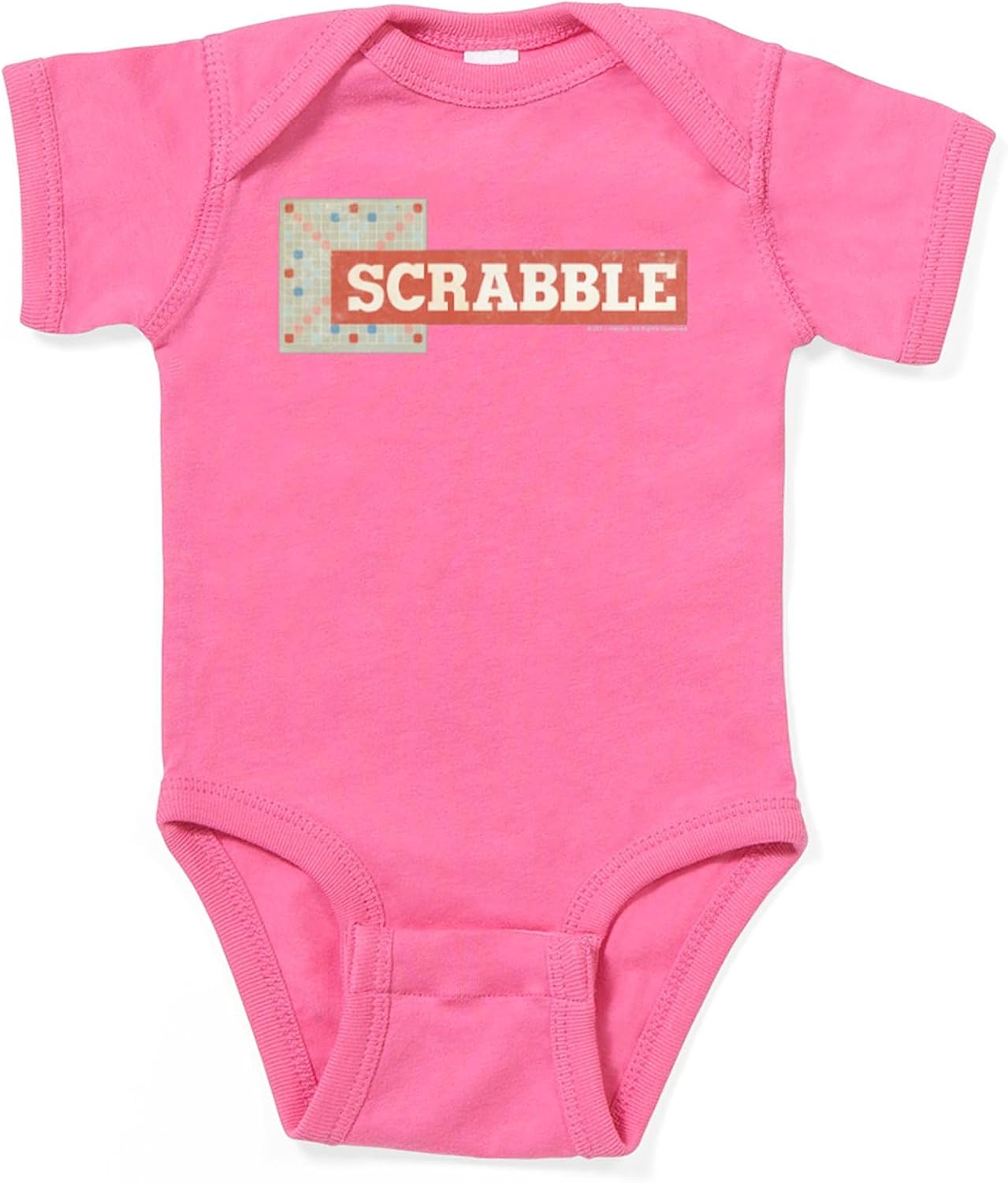 CafePress Scrabble Tiles Cute Infant Bodysuit Baby Romper