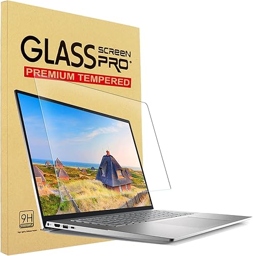 YINOVEEN Protector de pantalla de vidrio templado para laptop Dell Inspiron 16/16 Plus/5645 5640 5635 5630 5620 5625 de 16 pulgadas, dureza 9H,