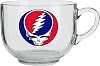 ICUP Grateful Dead Steal Your Face Glass Soup Mug | Novelty Glassware & Drinkware | Rock Mugs| Licensed Rock Merchandise