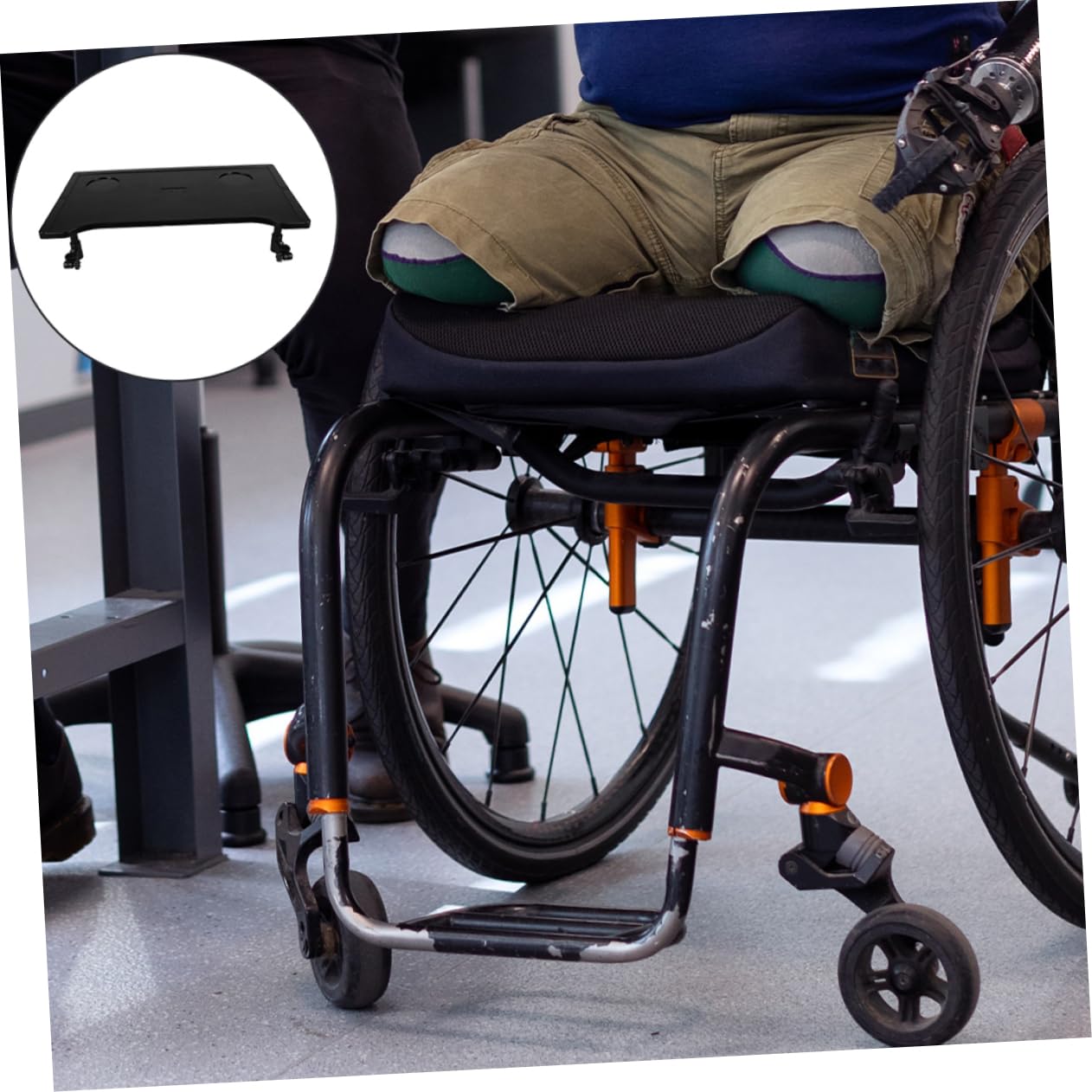 2pièces Table à Manger Avec Porte-gobelets Plateau Amovible Pliable Pour Manger Lire Reposer Compatible Avec Fauteuils Pliables