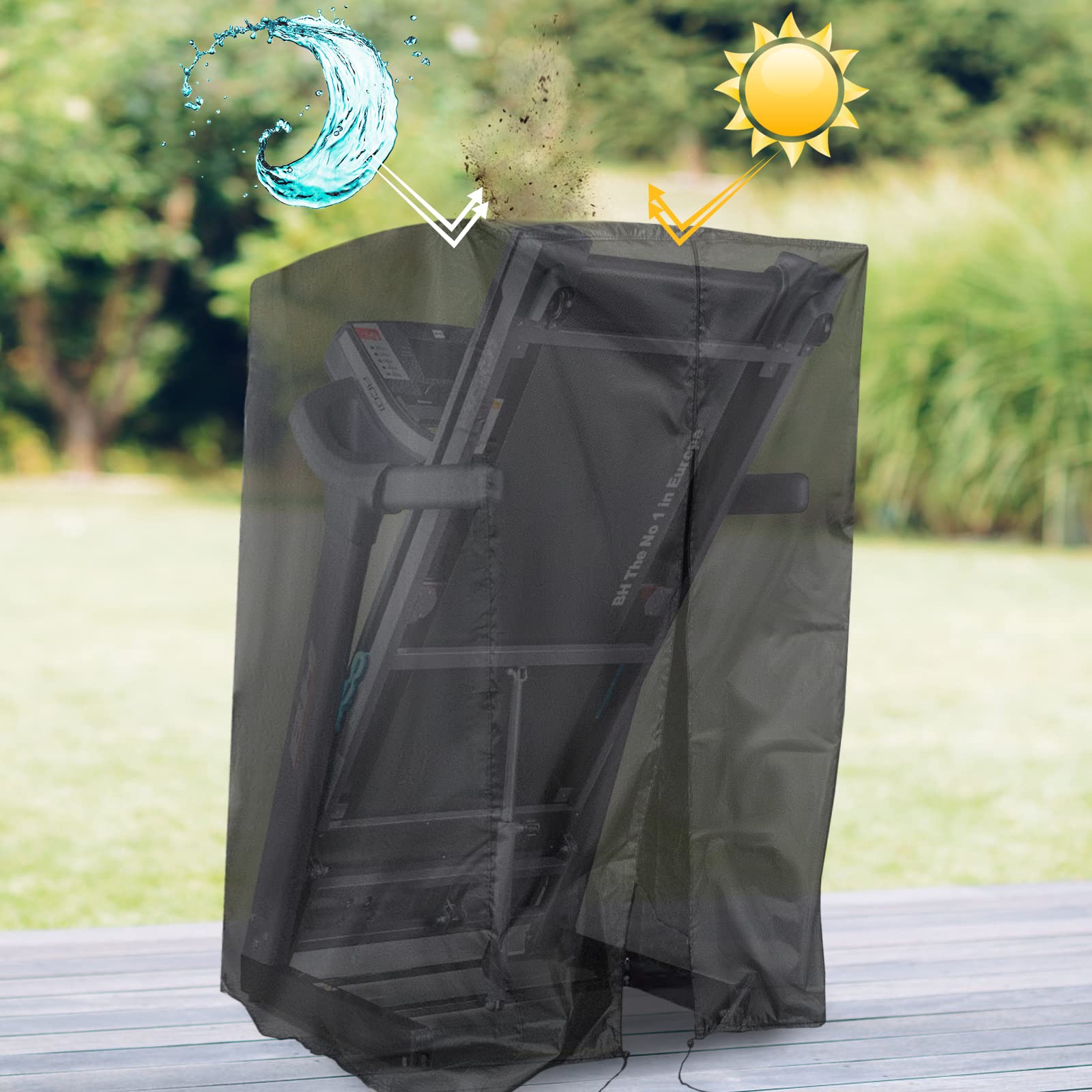 Waterdichte Hoes Home Niet-opvouwbare Running Machine Outdoor Cover Up
