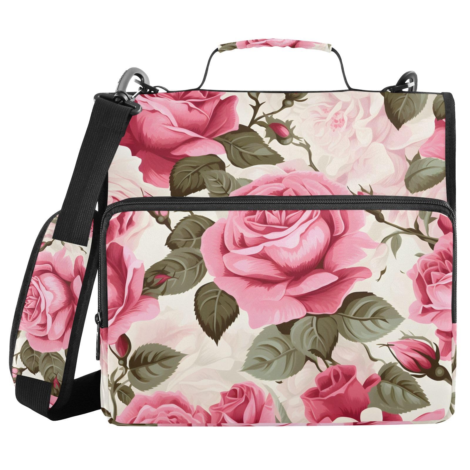3 Ring Zipper Binder with Shoulder Strap Mte1mja0mzyyafnpcm05vw8wyvr0 1.5 inch Binders Keeper Large Capacity Multi Pockets for School Office Supplies