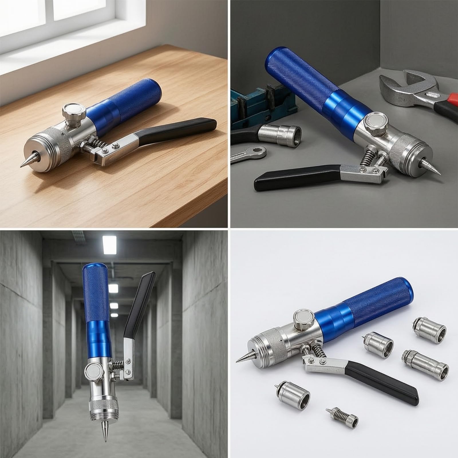 Qianly Allargatubi Manuale Portatile Espansore Professionale Utensile per Installatori Sistemi di Climatizzazione, Condizionamento, Idraulico