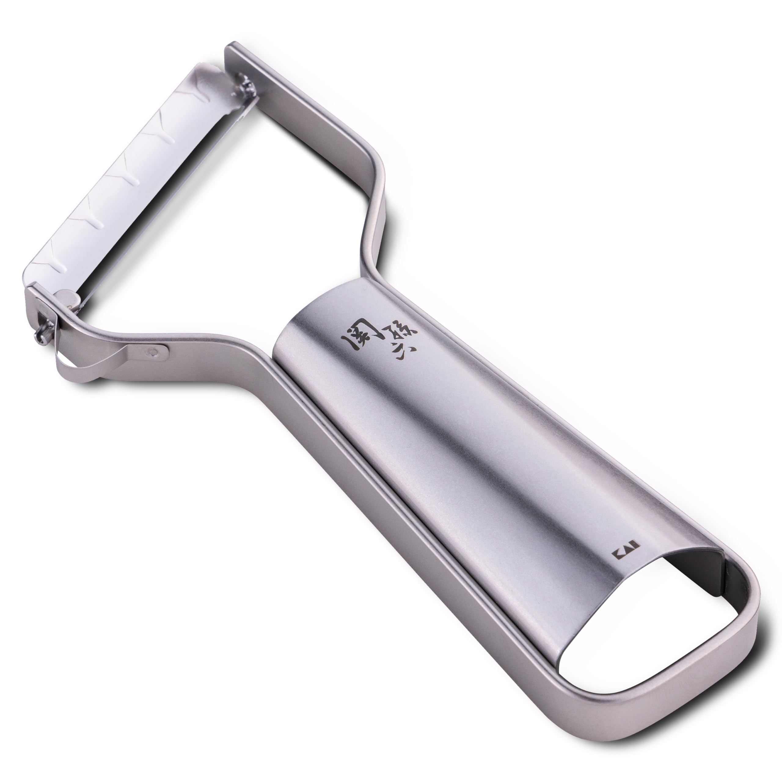 Kai Corporation KAI Seki Magoroku Peeler, Compact, Sharp Angle, Ultra Blade, Made in Japan, Rust Resistant, All Stainless Steel, Dishwasher Safe, Easy to Clean, Silver DH3356 : Home & Kitchen